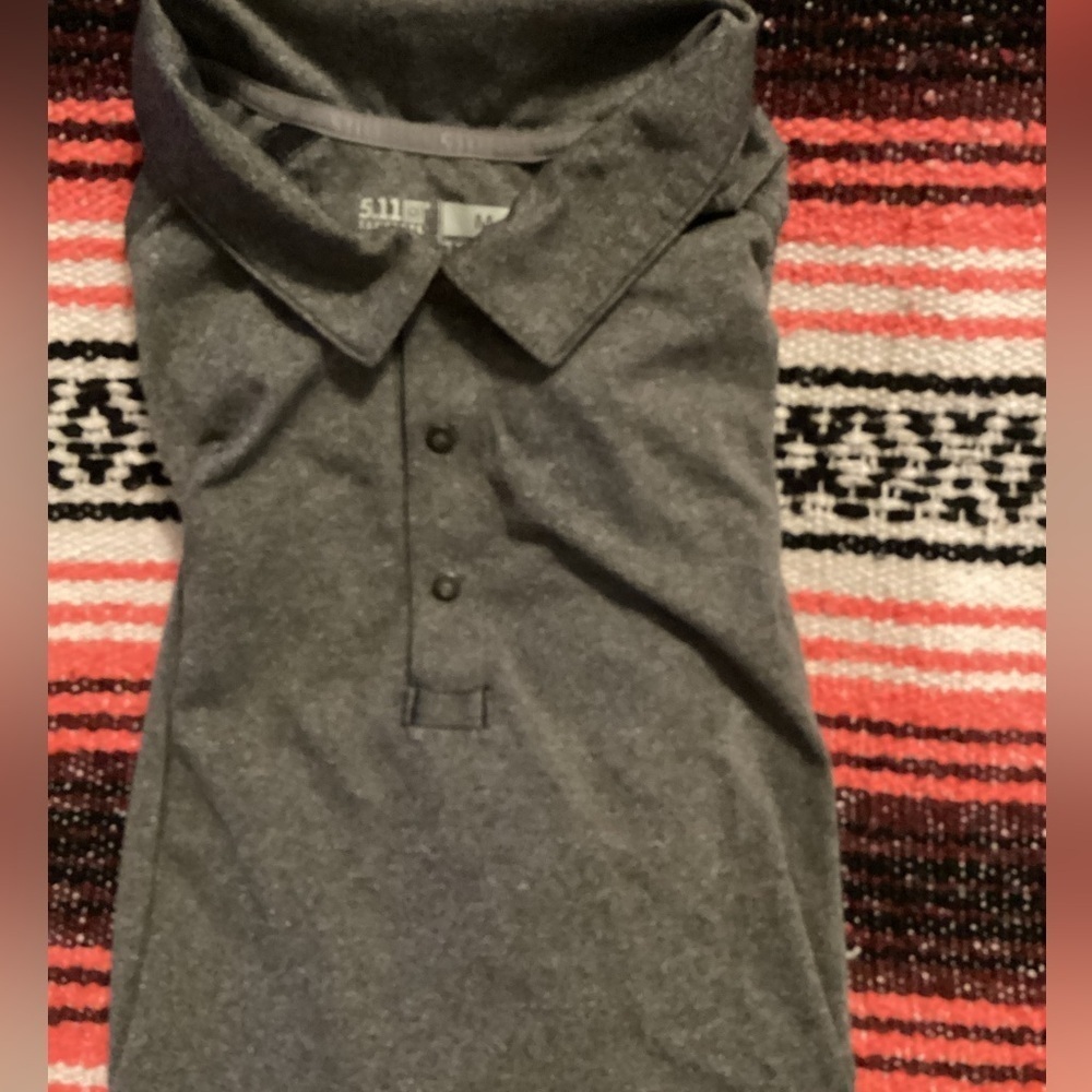 5.11 Tactical Gray Polo Shirt